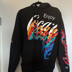 Coca-Cola Black Hoodie by Champion